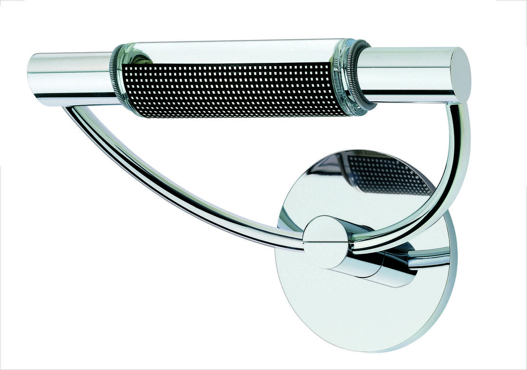 Cini &amp; Nils microGradiparete chroom wandlamp met retinato glas