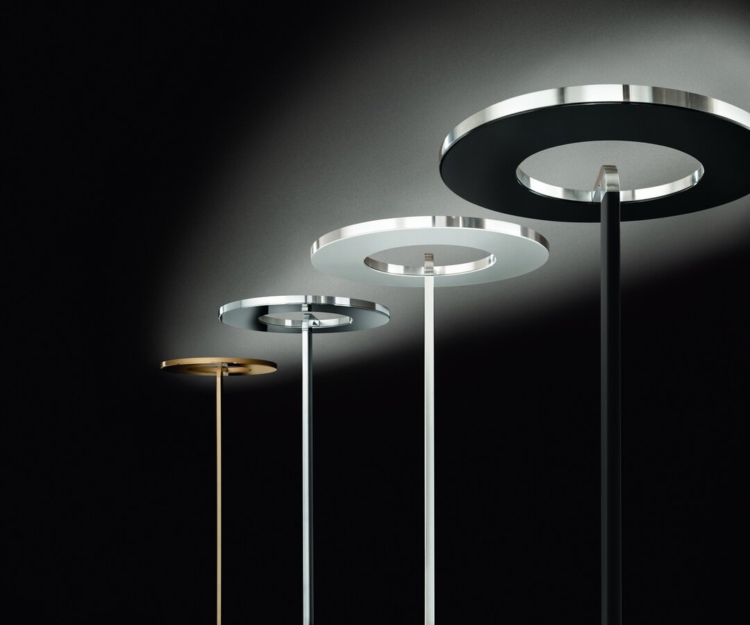 Cini &amp; Nils Passepartout dimbare vloerlamp terra wit