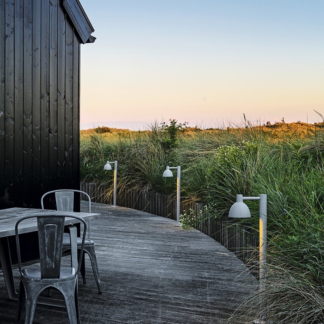 Louis Poulsen Toldbod 155 bolder outdoor sokkellamp aluminium