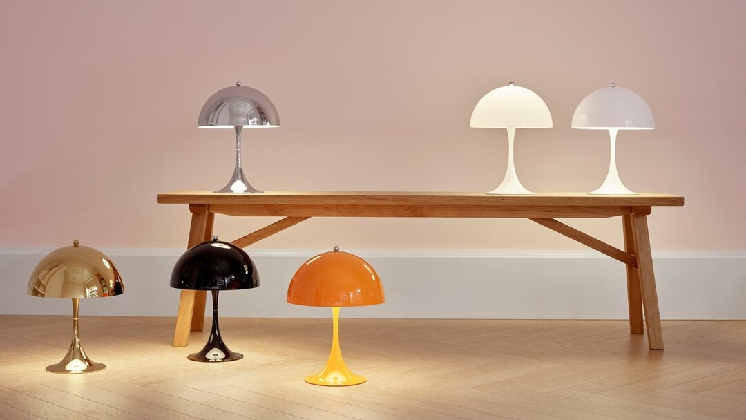 Louis Poulsen Panthella MINI tafellamp opaal wit acryl varianten