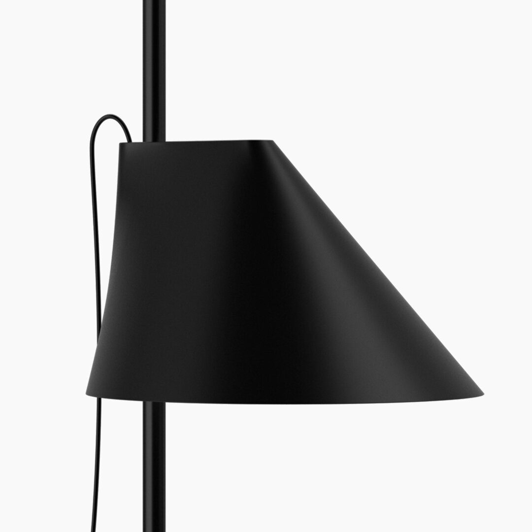 Louis Poulsen Yuh zwart wandlamp, bedlamp en leeslamp