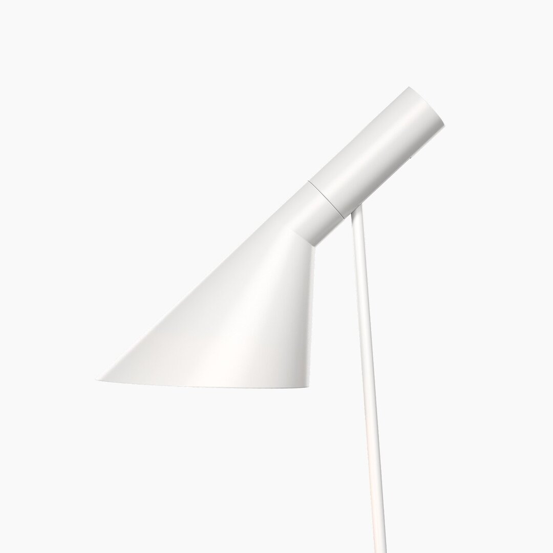 Louis Poulsen AJ wit tafellamp, bureaulamp, leeslamp