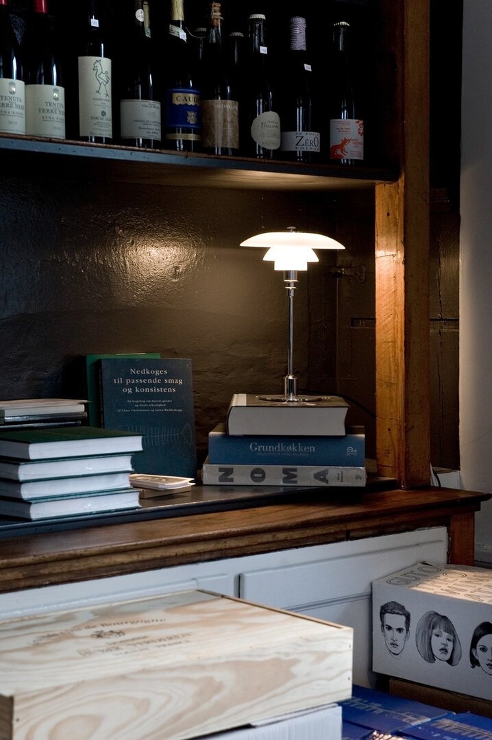 Louis Poulsen PH 2/1 tafellamp / bureaulamp hoogglans verchroomd