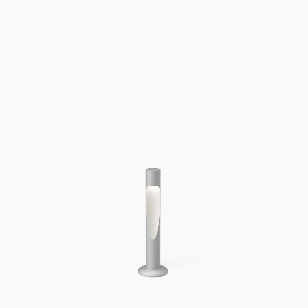 Louis Poulsen Flindt aluminium Garden kort bolder outdoor sokkellamp