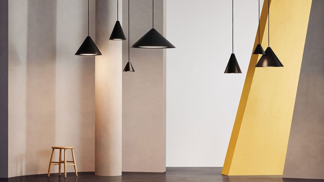 Louis Poulsen Keglen hanglamp wit 175