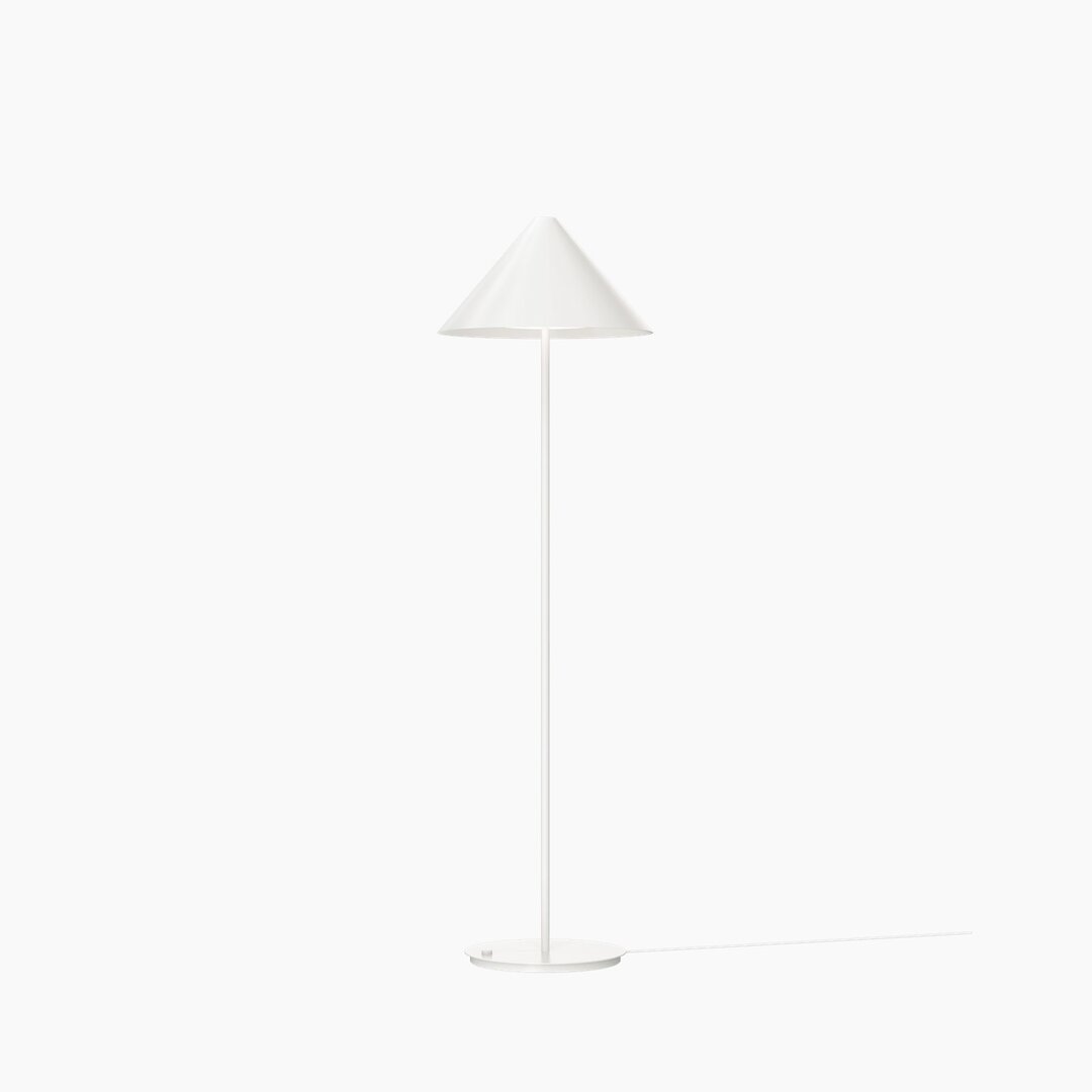Louis Poulsen Keglen staande lamp/vloerlamp wit 2700K