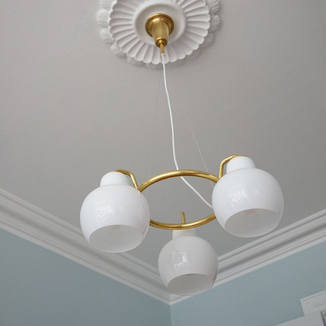 Louis Poulsen VL Ring Crown 3 lampen hanglamp kroonluchter