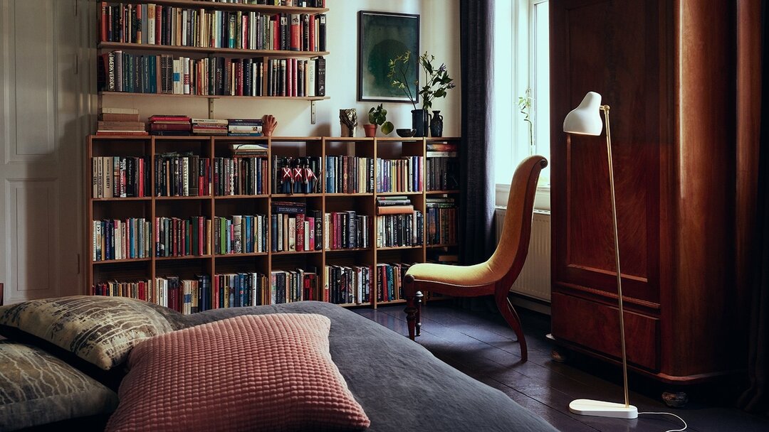 Louis Poulsen VL38 wit vloerlamp/staande lamp/leeslamp