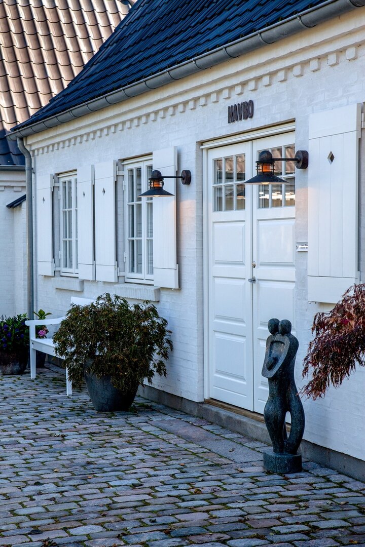 Louis Poulsen Nyhavn koper wandlamp / buitenlamp