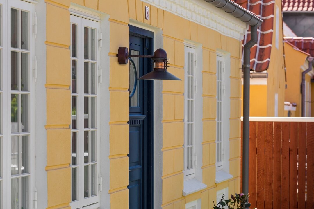 Louis Poulsen Nyhavn koper wandlamp / buitenlamp