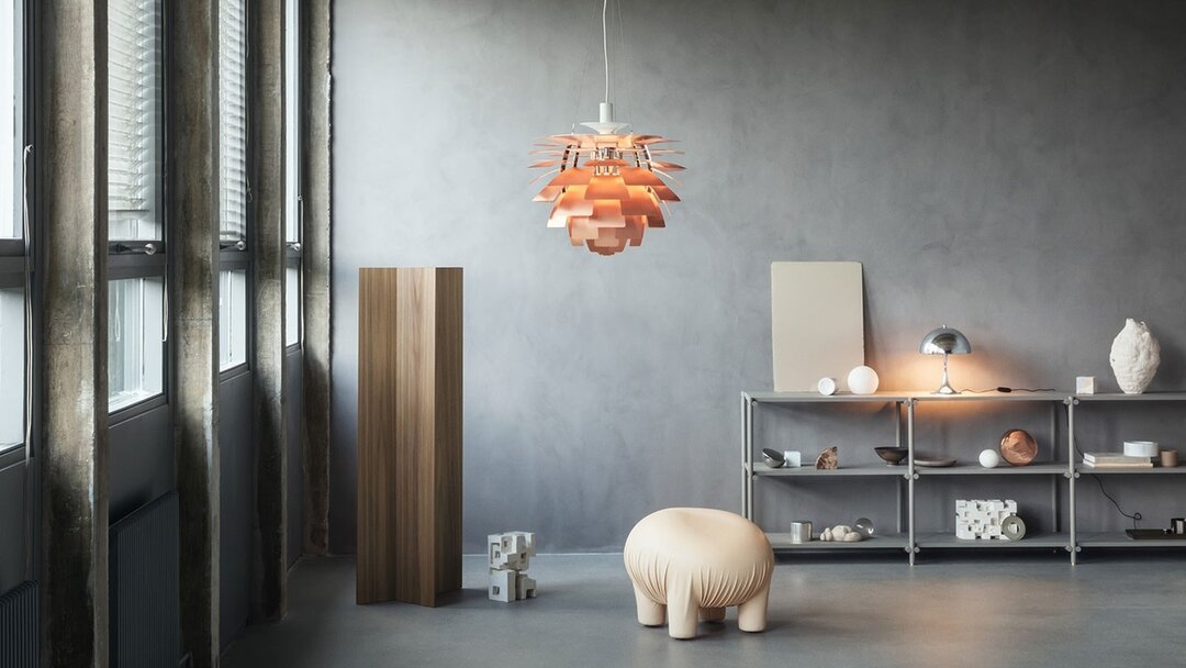 Louis Poulsen PH Artichoke hanglamp 600 koper