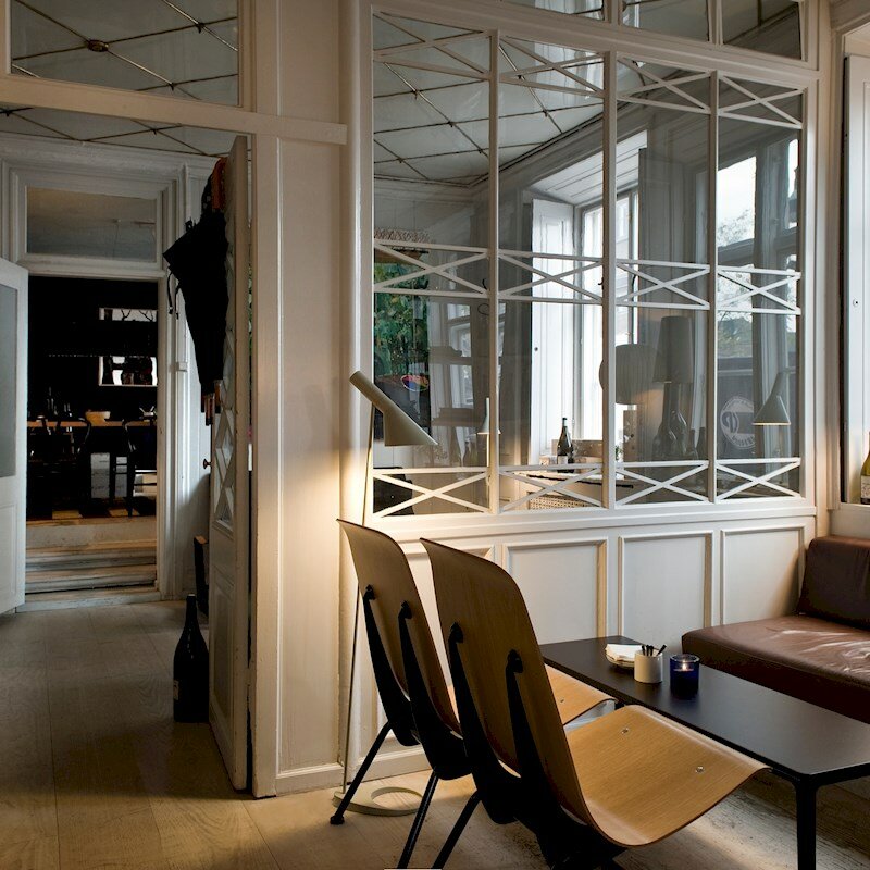 Louis Poulsen AJ wit vloerlamp, staande lamp, leeslamp