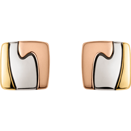 Georg Jensen Fusion Earrings 18 carat De Blaker exclusief