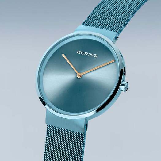 Bering Horloge Classic blauw Gepolijst kopen De Blaker exclusief