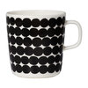 Marimekko servies Oiva beker groot wit/zwart 4 dl 067497-190