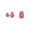 Otracosa sieraden roze oorbellen. Roze oorbellen sieraden himbeer