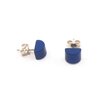 Otracosa sieraden blauw oorbellen. Donkerblauwe oorbellen sieraden