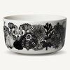 Marimekko servies Oiva kom wit/zwart/groen 100 years Finland 5 dl 068424-096