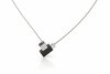 CLIC zwarte Ketting met magneten C206Z