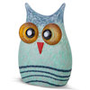 Borowski Cucu uil Mintgroen glasobject