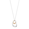 Georg Jensen sieraad, ketting Offspring 433B goud/zilver