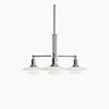 Louis Poulsen PH 2/1 Stem Fitting hanglamp chroom