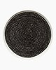 Marimekko servies Oiva/R&auml;symatto groot bord wit/zwart 25 cm 067843-190