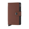 Secrid Miniwallet M Matte Brick-Black pasjeshouder / portemonnee