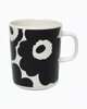 Marimekko servies Oiva / Juhla Unikko beker wit/zwart 2,5 dl 070741-190