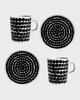 Marimekko servies Unikko servies set zwart