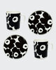 Marimekko servies Unikko servies set zwart