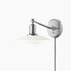 Louis Poulsen PH 2/1 wandlamp, leeslamp, bedlamp wit