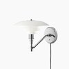 Louis Poulsen PH 3/2 wandlamp wit chroom