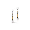 Boucles d&#039;oreilles Coeur de Lion 5027/ /1216 Grey-Gold
