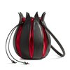 by-Lin Tas Tulip classic zwart/rood 070122