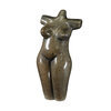Beeld torso persoon. Afrikaanse kunst van steen