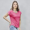 Kokon Zwo kleding shirt zijde viscose malaga roze