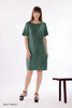 GR Nature clothing, dress Nerja-1 green 135