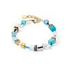 Coeur de Lion Armband 2838/ /0616 Turquoise-Gold