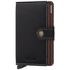 Secrid Miniwallet MSa Saffiano Brown portemonnee