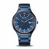 Bering Horloge Solar blauw/oranje Geborsteld 14442-797