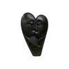 Stenen beeld heart lover 2 personen, HLF 28 cm hoog, groen.