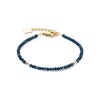 Coeur de Lion armband 2033/ /0721 Dark blue