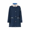 Regn jas Freya donkerblauw, waterdicht 