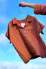 McVerdi linnen blouse MC921a rood