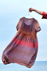 McVerdi linnen jurk MC925d rose