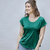 Kokon Zwo kleding shirt Cinda zijde viscose groen 421