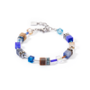Coeur de Lion armband 4905/ /0711 blue brown 