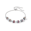 Coeur de Lion Armband 4410/ /0300 silver-red