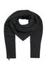 Henriette Steffensen Copenhagen Scarf Triangle Soft Black